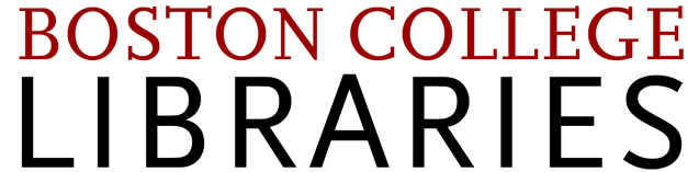 Boston College Libraries Logo